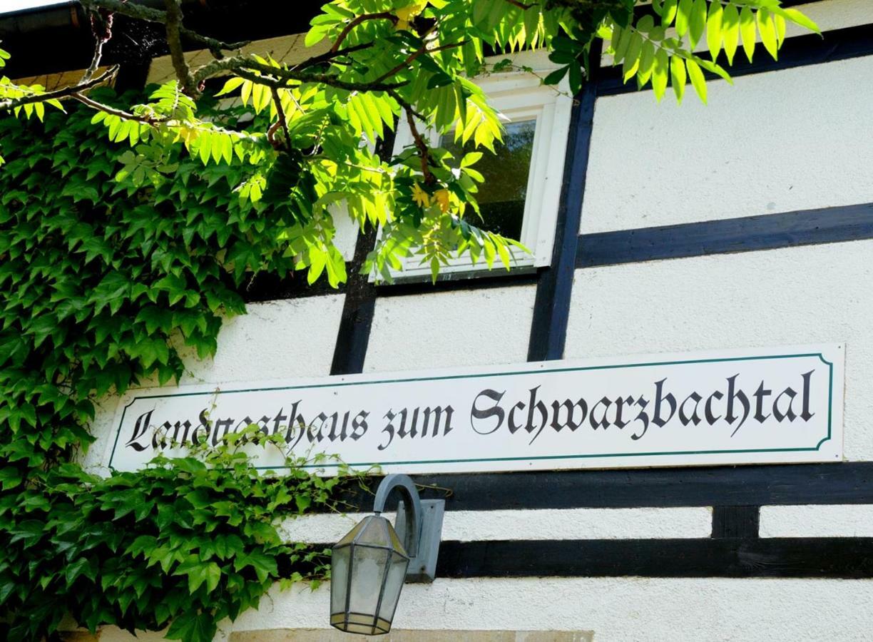 Landgasthaus Schwarzbachtal Lohsdorf Exterior foto